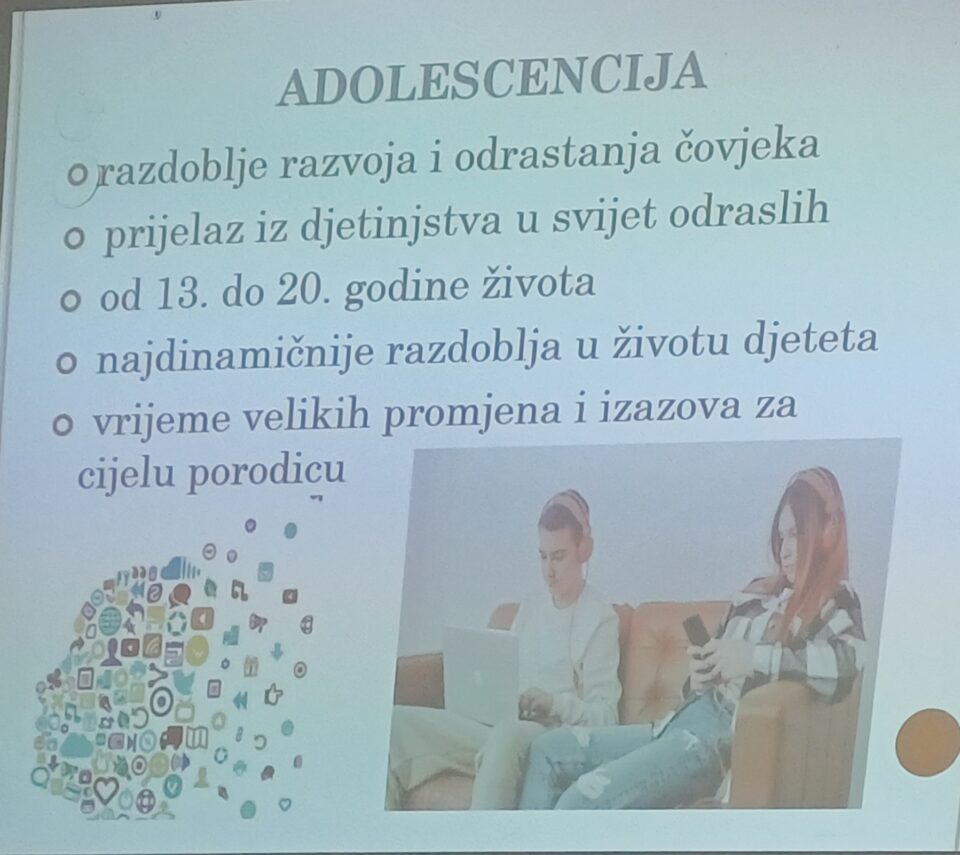 „Razumijevanje adolescenata između izazova i odgovornosti“